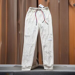 Nike PSG Paris Saint-Germain Soccer Travel Pants White DX5691-133 Men Sz S NWT